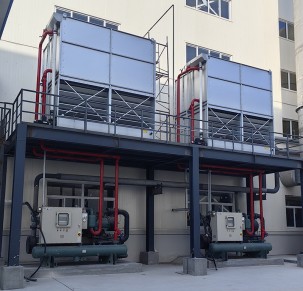 蒸發(fā)冷螺桿式低溫冷水機組